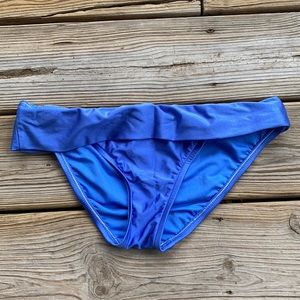 Mossimo Blue shimmer Bikini Bottoms